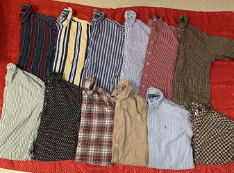 Men used Dress Shirts (All Name Brand) LARGE