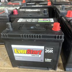 EverStart Group 26R 🚗 Fits Toyota Corolla Nissan Sentra Ford Escape
