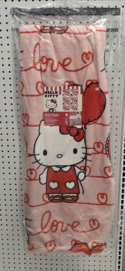 Hello Kitty Throw Plush Blanket