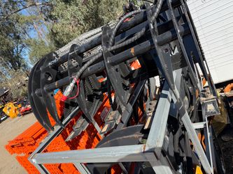 Mini skid steer grapple attachment new