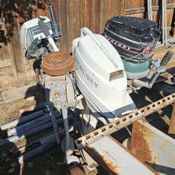 Mercury Outboard Motors, And 1 Montgomery Ward 