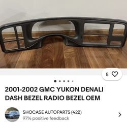 Yukon Or Tahoe Interior Dash