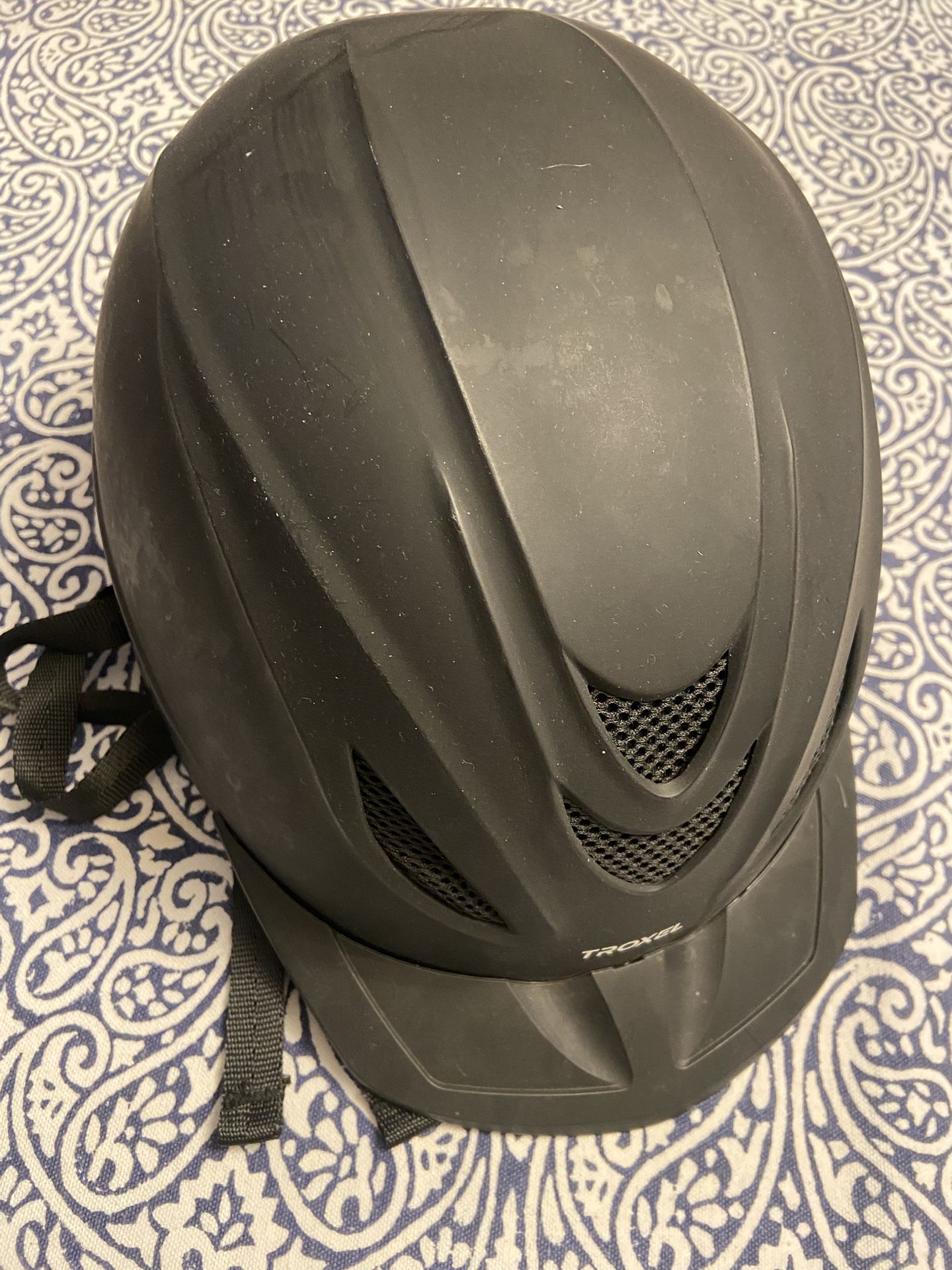 Troxel Liberty Black Equestrian Horse riding Helmet Size M Medium