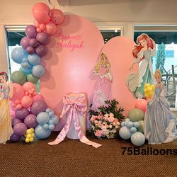 Princess Balloon Garland 