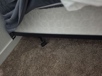 Metal bed frame QUEEN SIZE $80 OBO