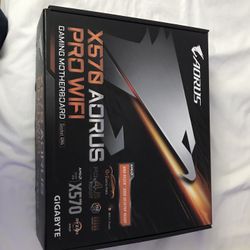 X570 Aorus Gigabyte Pro Wi-Fi Motherboard Ryzen Amd 