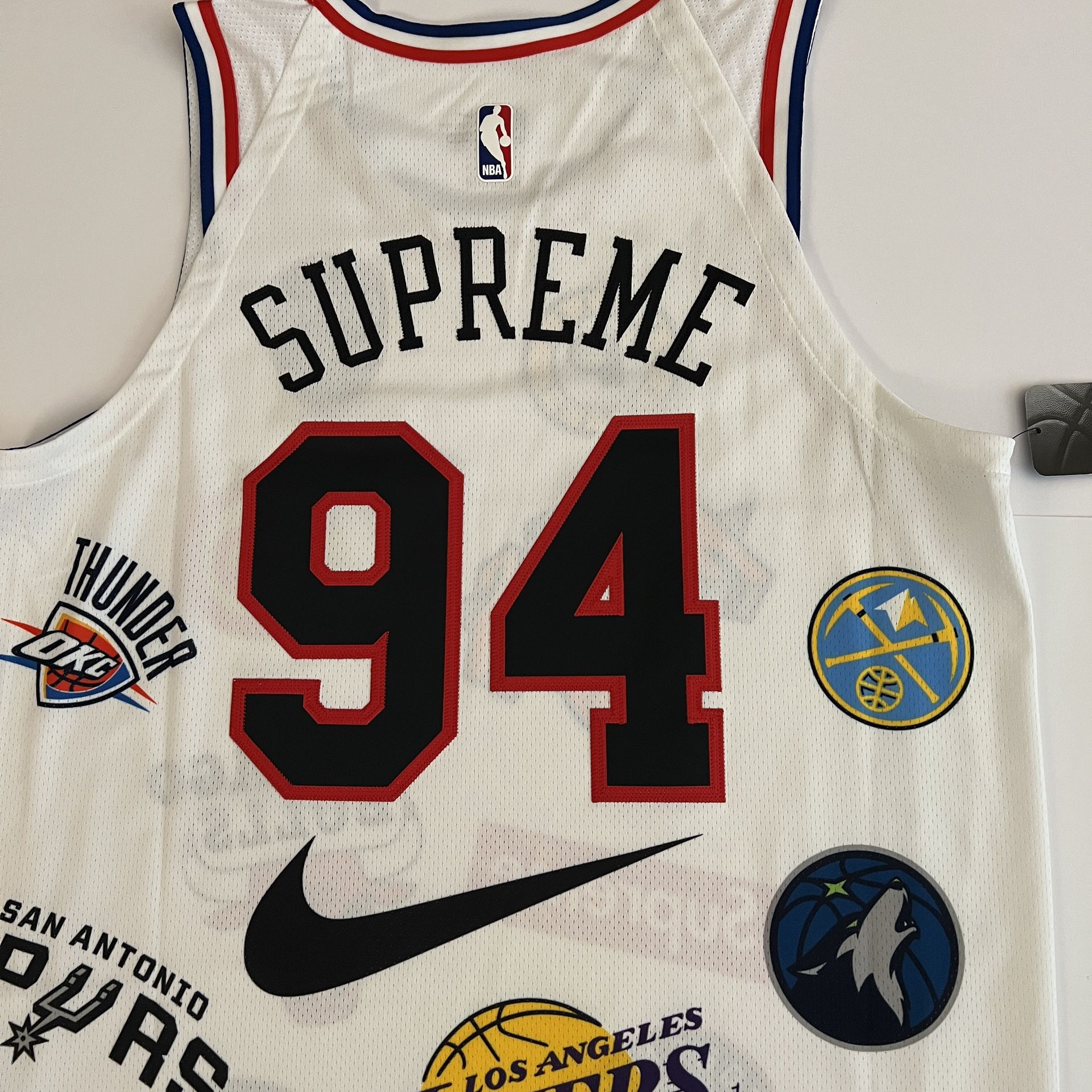 Supreme NBA jersey size Large for Sale in Huntington Park, CA - OfferUp