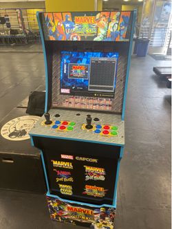 Arcade1Up Model 8210 is the popular Marvel vs. Capcom