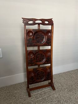 Hand Carved Shelf