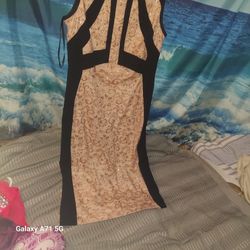 Elegant Sequin Dress Ladies