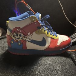 Nike Dunks Mario Bro