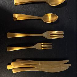 Gold Silverware