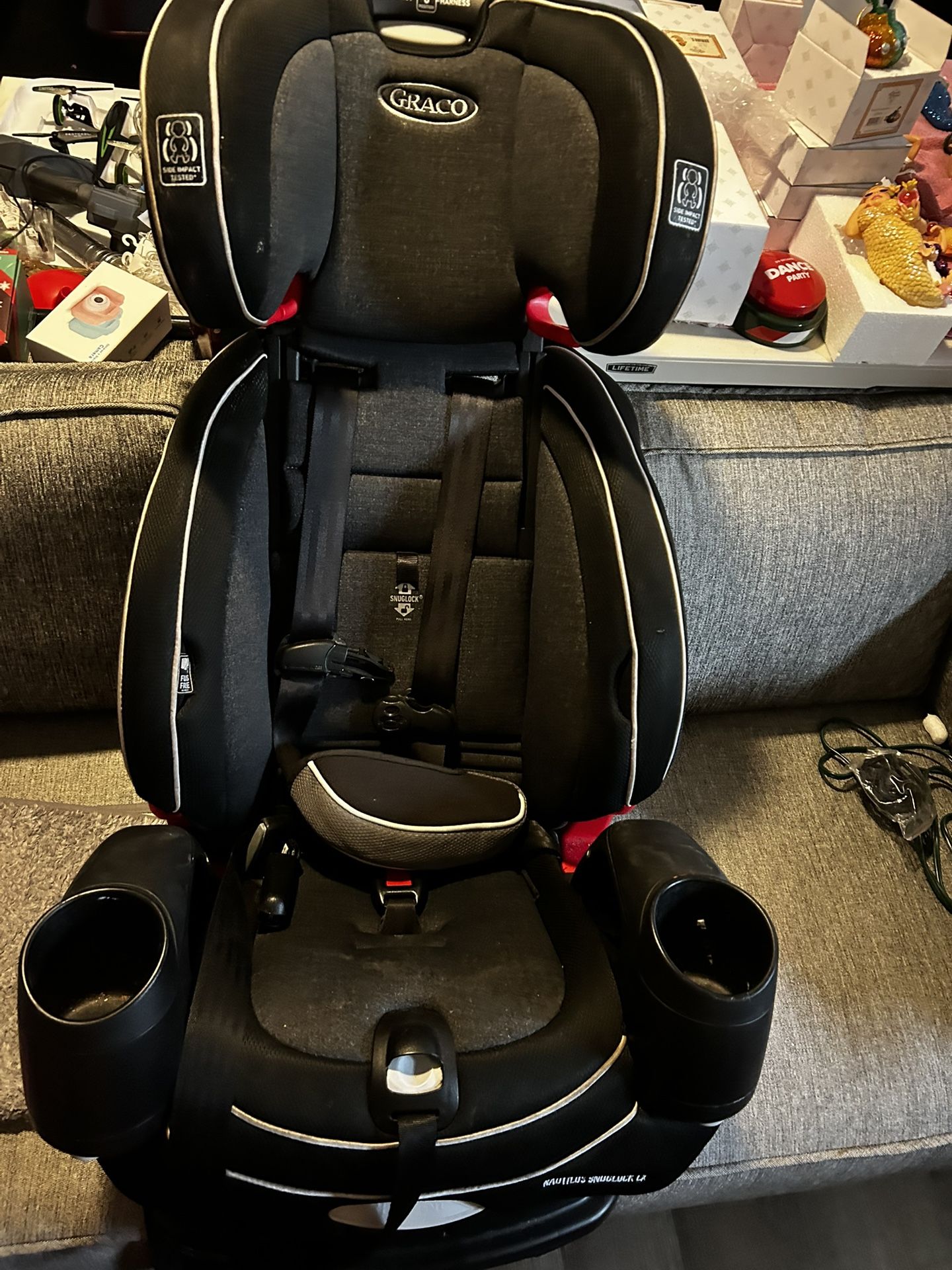 Home Graco Nautilus SnugLock LX Harness Booster Seat