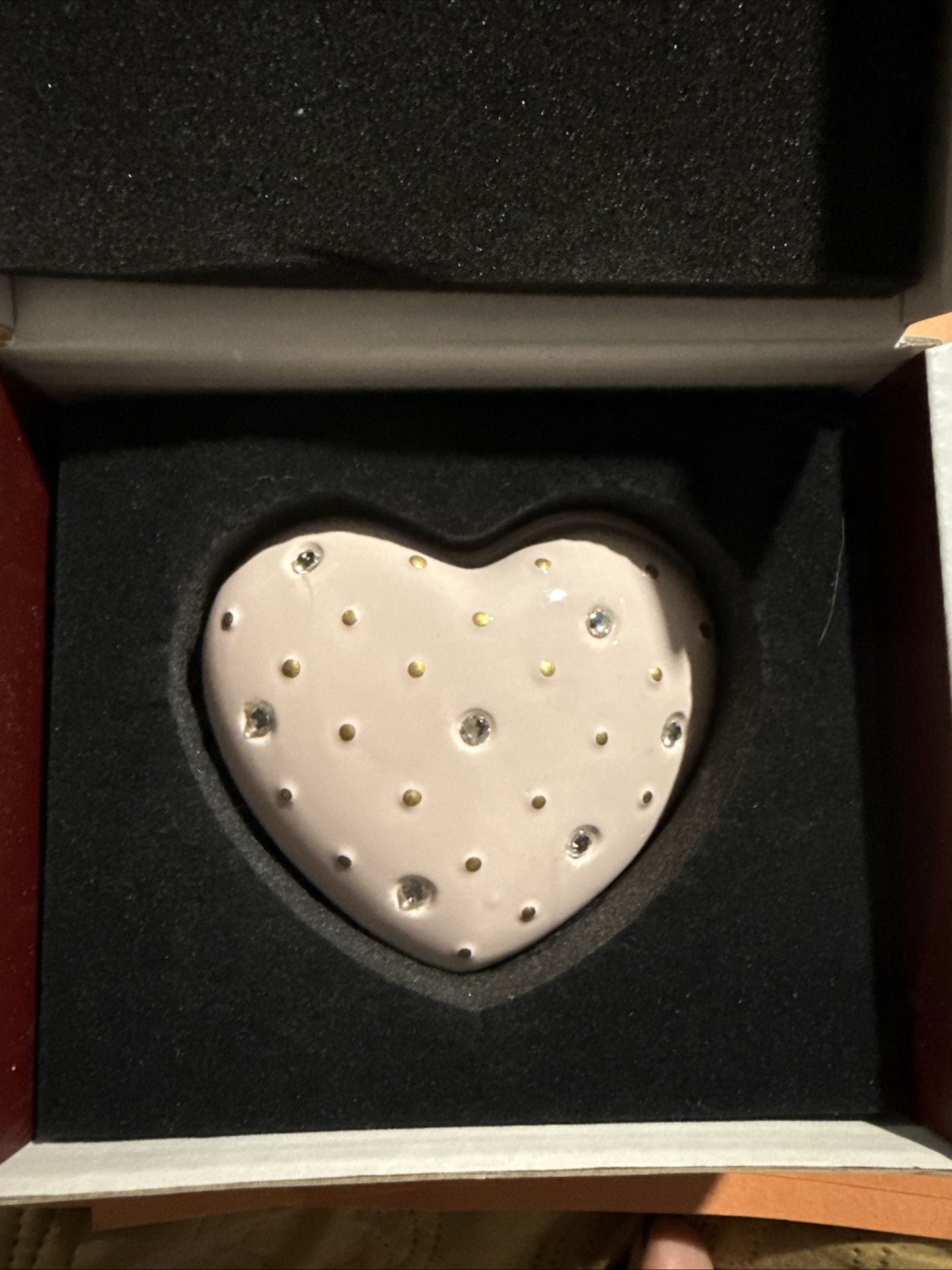 Pink Heart Votive Holder