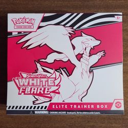Pokemon Cards Scarlet and Violet White Flare Elite Trainer Box