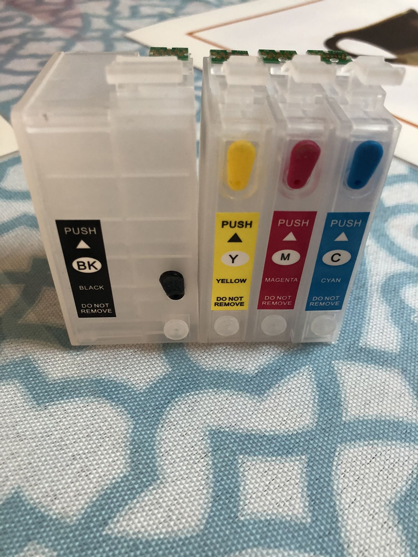 Epson Workforce WF 7710 & 7720 Refillable Sublimation Cartilages