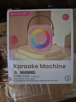 Mini karaoke machine