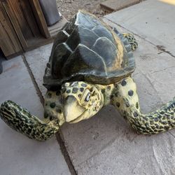 Large Fiberglass Sea Turtle