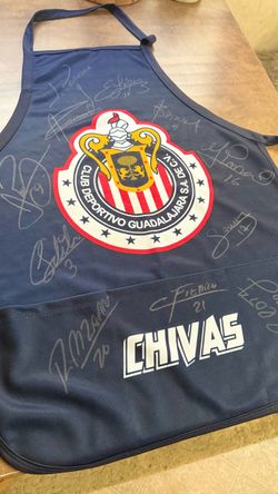 Mandil de Chivas - Autografiado
