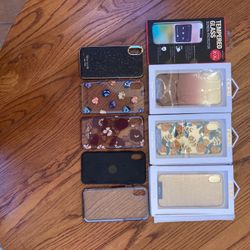 iPhone X phone cases  $4 Each