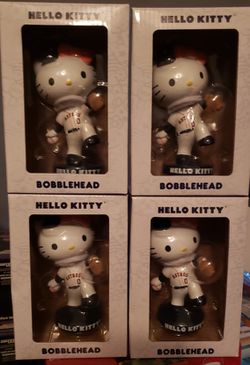 Houston Astros 2023 Hello Kitty Limited Edition Bobblehead Ready To Ship