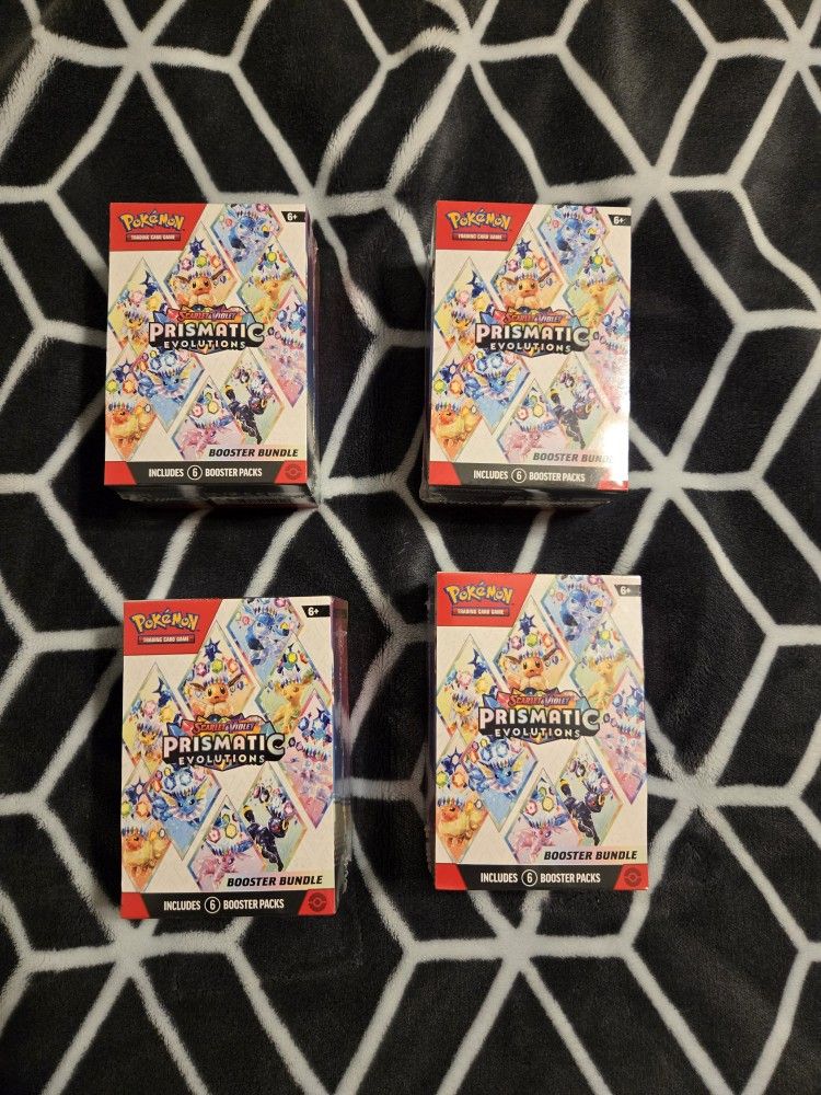 Pokemon Prismatic Evolutions Booster Bundle