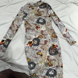 Long Sleeve White Dress 