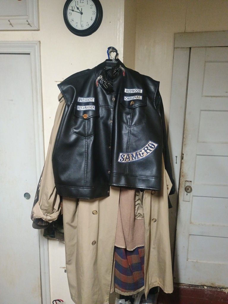 Samcro Leather Vest