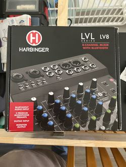 LV8 Harbinger 8 channel soundboard