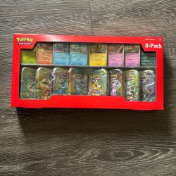Prismatic Evolutions Tins 8-Pack 