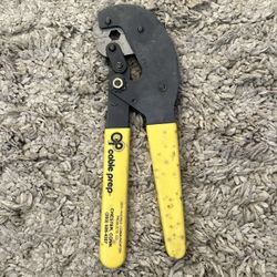 Ben Hughes Communication Products Model HCT Cable Prep Crimping Crimp Hex Tool