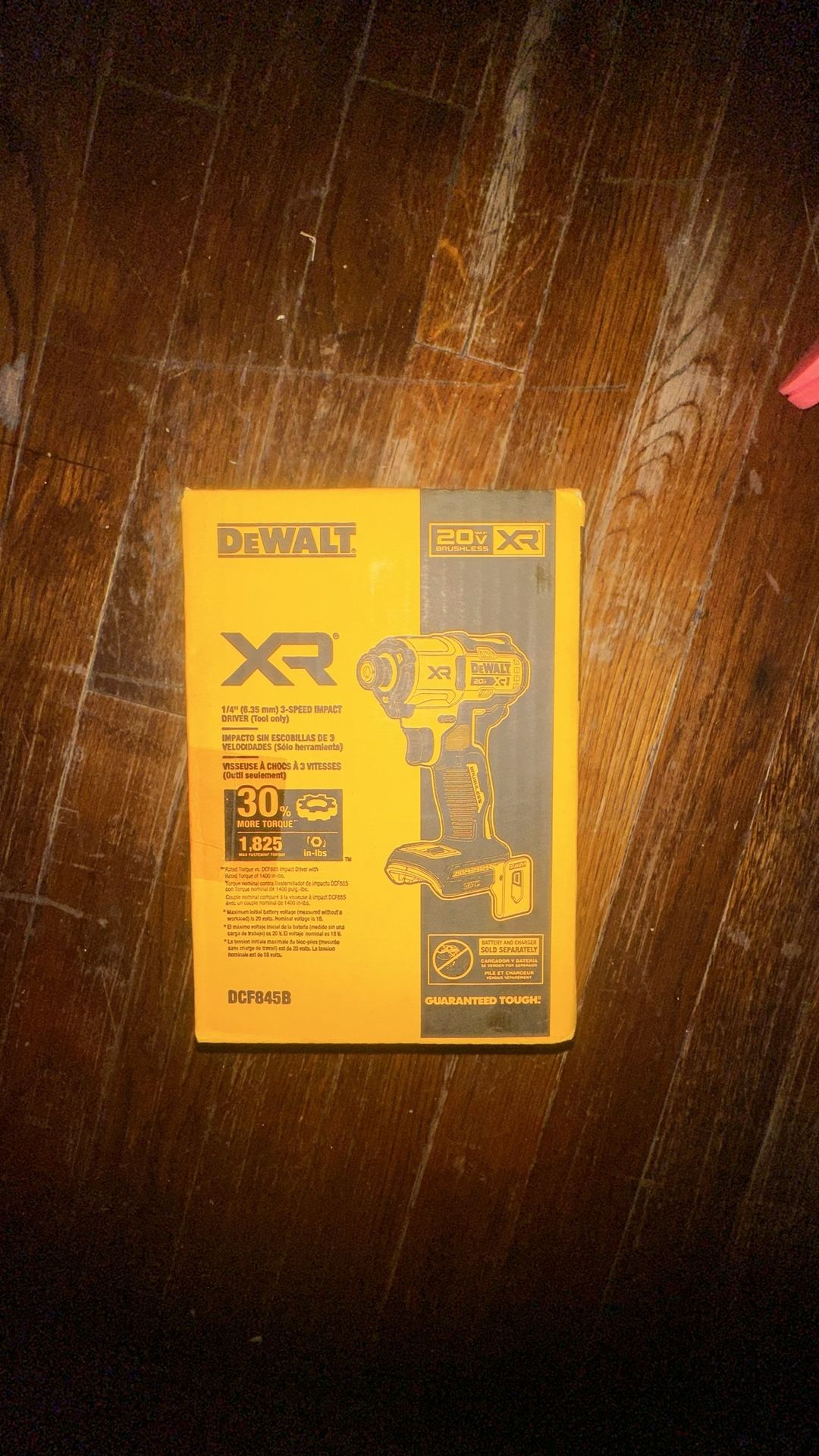 Dewalt Impact 1/4 XR 3 Speeds