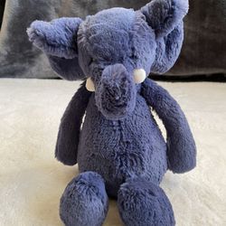 12” Jellycat Bashful Elephant Plush Toy