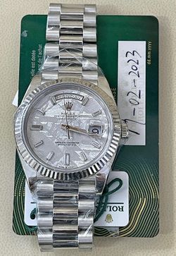 Rolex Day-Date 40 • Ref. (contact info removed)