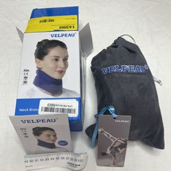 Velpeau Neck Brace for Neck Pain and Support - Soft Cervical Collar for Sleeping