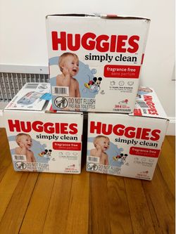 Huggies wipes 10 dollars each