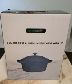 New 5 Quart Cast Aluminum Stockpot w/ Lid – Servappétit-Pickup at Walgreens at Tatum & Greenway (Phoenix).