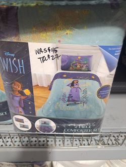 Disney wish comforter set twin/full