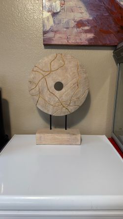 Celestial Circle 50cm Wood Indoor Sculpture