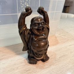 Vintage Chinese Hand Carved Statue