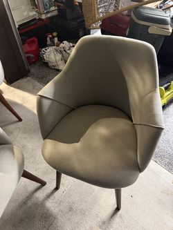 Grey dining chairs