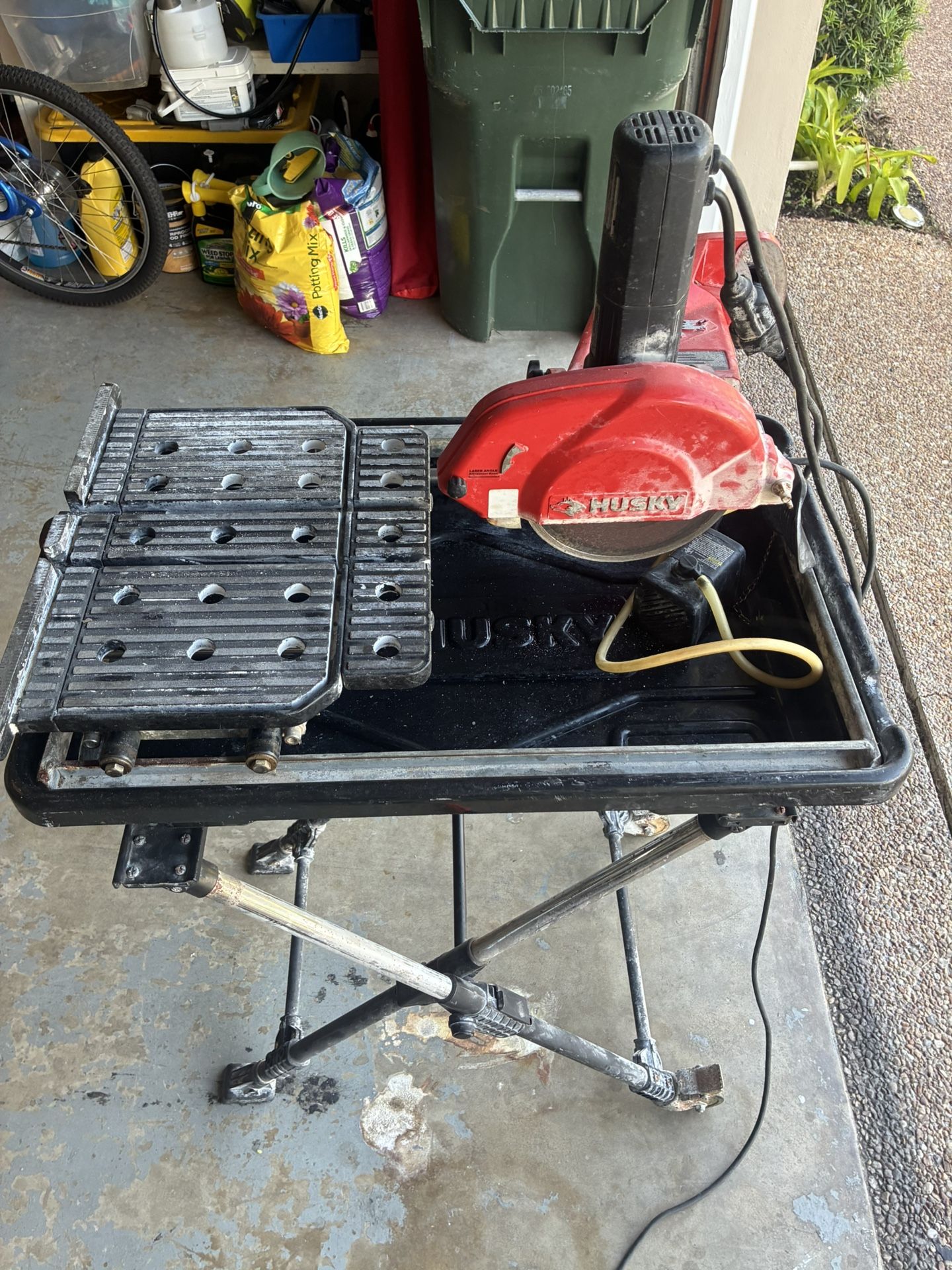 Husky 7 inch combination Tile saw