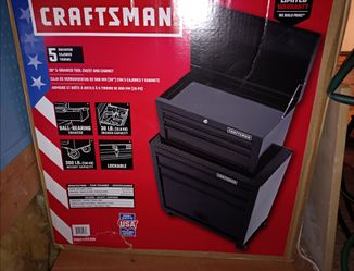 CRAFTSMAN Tool Chest & Rolling Cabinet ( Black, Brand New )