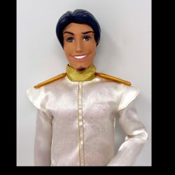 Disney Flynn Rider Doll from Tangled in Wedding Outfit male 12" w/ Brown Hair