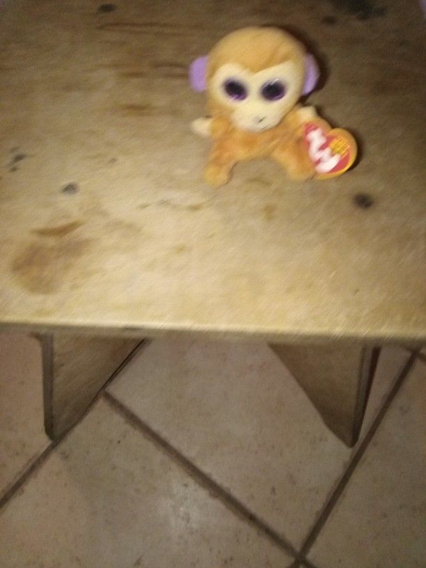 MCD Ty Teenie Bingo The Monkey Toy
