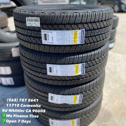 265/60R18 Goodyear Wrangler Fortitude New Set of Tires Installed and Balanced Set de Llantas Nuevas Instaladas y Balanceadas