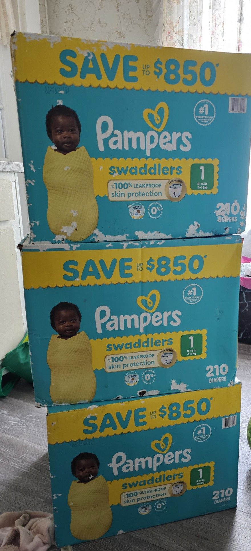 Diapers Size 1 