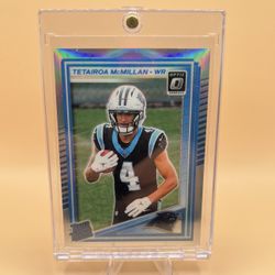 2025 Tetairoa McMillan Optic Silver Rookie Card🔥