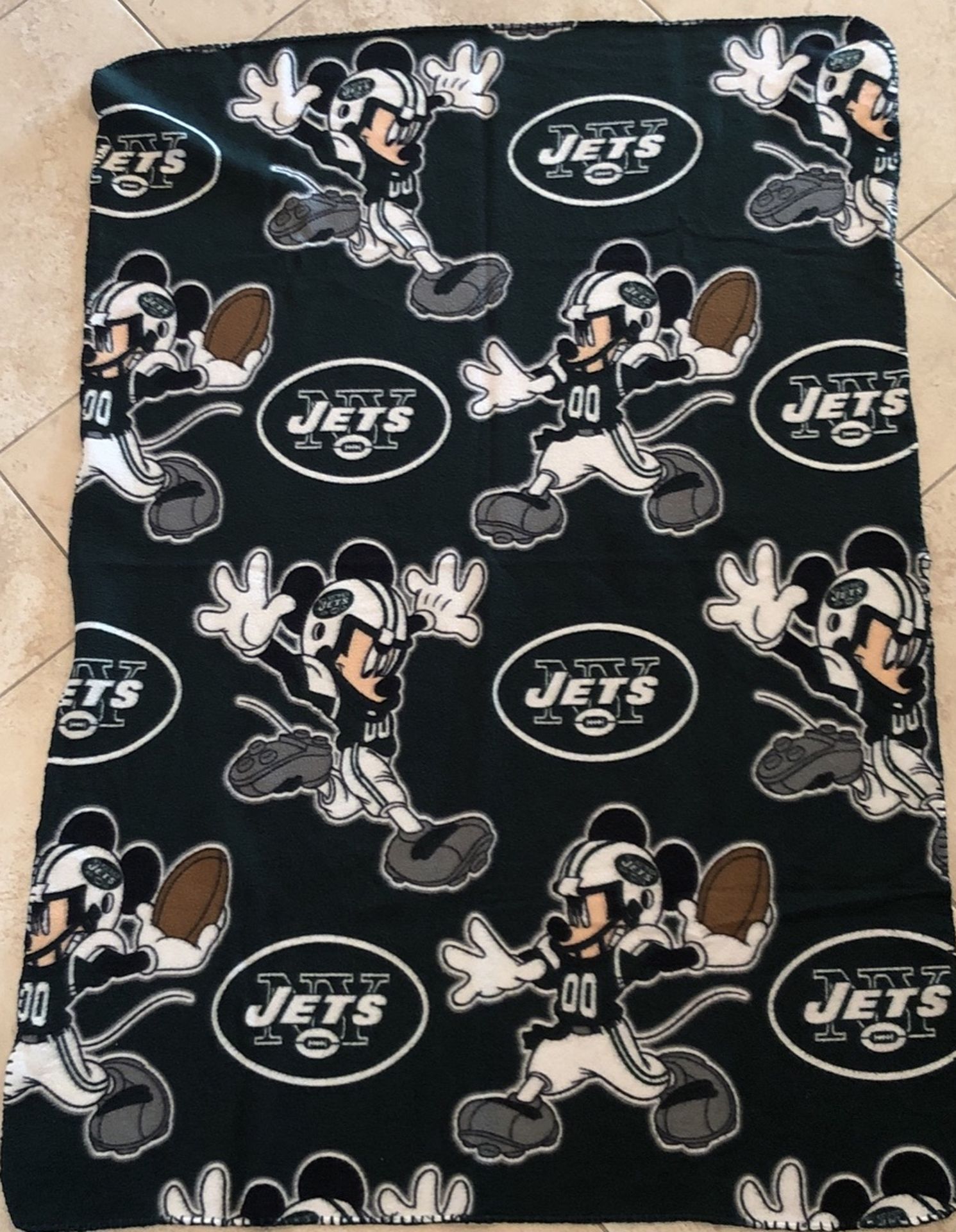 Free Mickey Jets Blanket