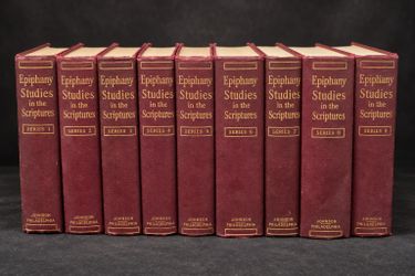 1938 Epiphany Studies Scriptures Paul S.L. Johnson 1-9 Vol Set 12K-25K Editions